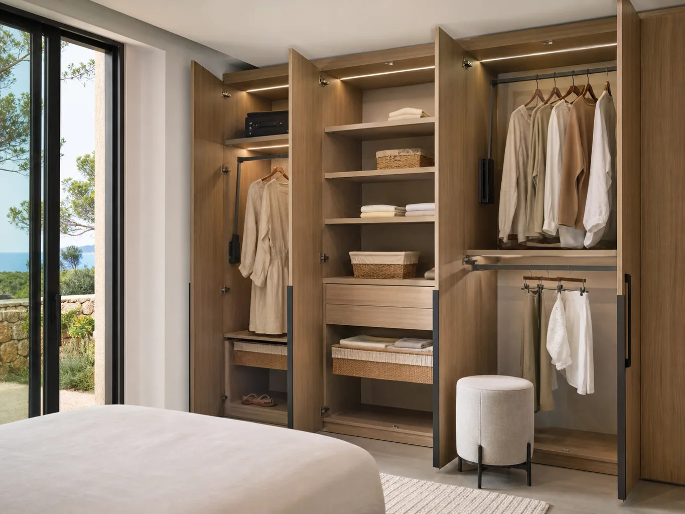 Interiores de armarios para habitación infantil en Torremolinos